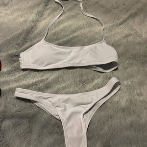 Brans new white bikini